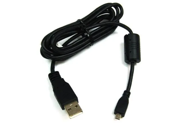 CABLE ADAPTATEUR USB-MINI USB OLYMPUS/LUMIX/PANASONIC...