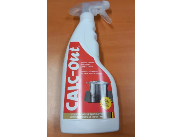 Calc-out - spray nettoyant et dégraissant pour taque vitro et induction