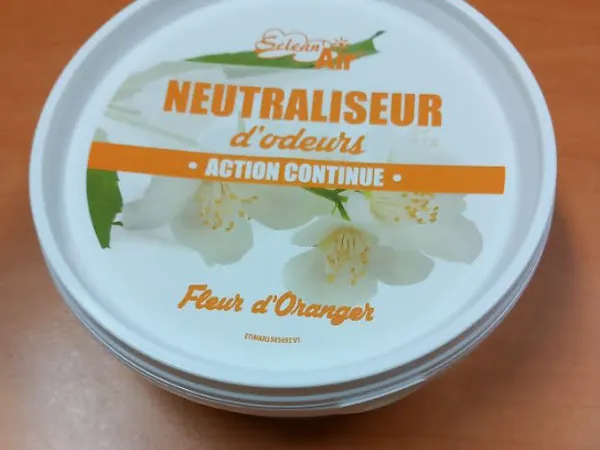 Destructeur d'odeur sclean'air - Fleurs d'orangers